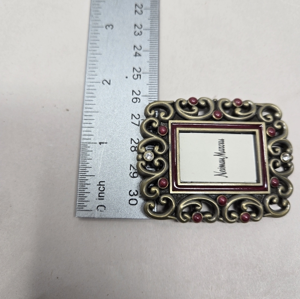 Jay Strongwater + Neiman Marcus Swarovski Crystal Jewel Set Of 4 Mini Frames - Picture 6 of 8